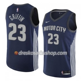 Muški NBA Dres Detroit Pistons Blake Griffin 23 Nike City Edition Swingman